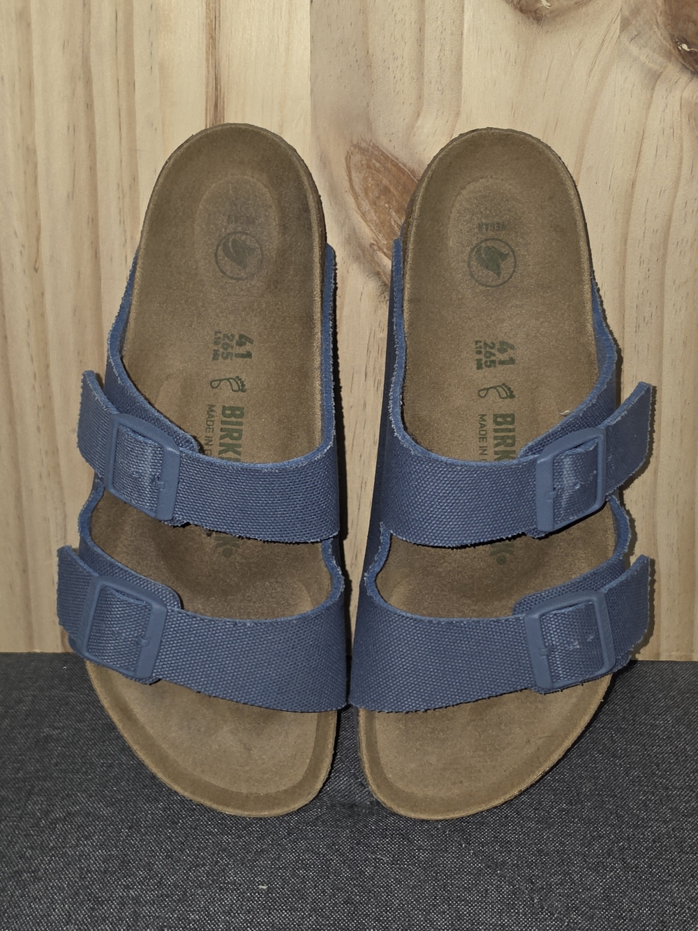 Birkenstock Arizona Two-Strap Sandals in Blue